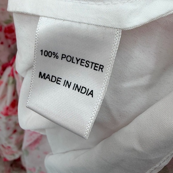 Ivy City Co Mi Amour Floral Ruffle V Neck Midi Dress Small NEW NO SASH - Picture 4 of 7